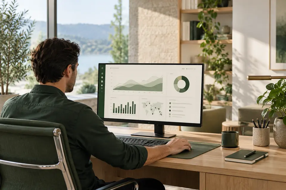 An operations view of dashboards and activity.